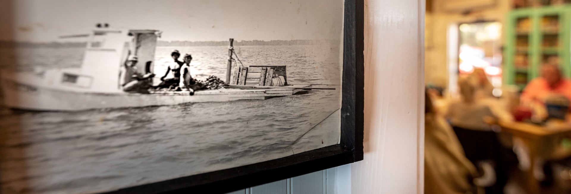 Picture on the wall of Lynn's - Boys in a Boat