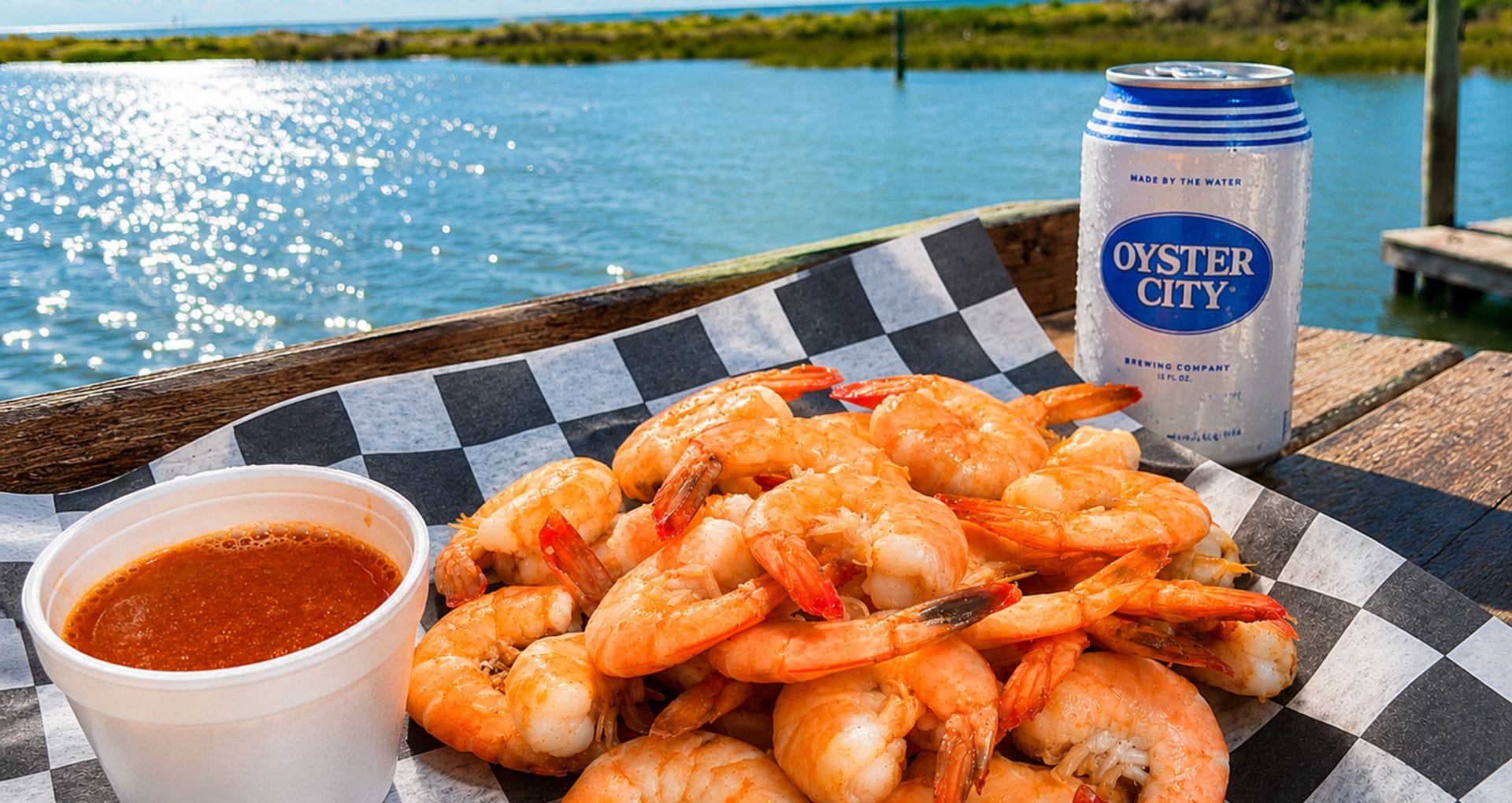 Fresh Steamed Shrimp