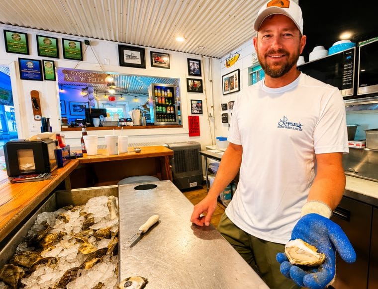 Freshly Shucked Oyster by Brandon